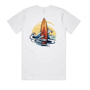 Honi Honu Sam Tee – Unisex White 2