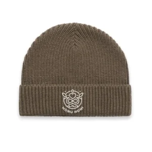 Honu Honi Gauge Beanie Walnut