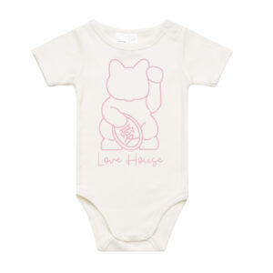 Love House Mini Me Bodysuit Natural