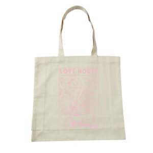 Love House Carrie Tote - Black & Natural