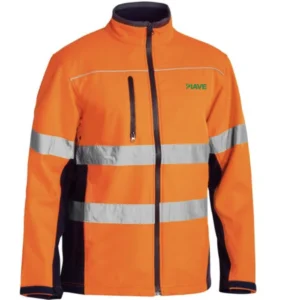 Piave Taped Hi Vis Soft Shell Safety Jacket