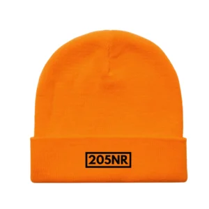 205NR HiVis Beanie - Orange