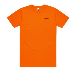 Camillo HiVis Safety Block Tee - Orange