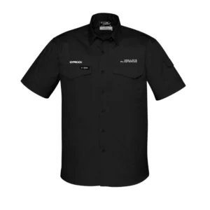 Molloys Rugged Cooling Short Sleeve Shirt - Black