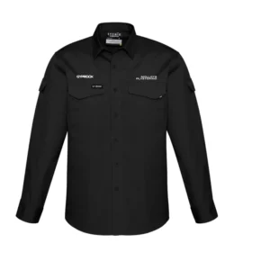 Molloys Rugged Cooling Long Sleeve Shirt - Black