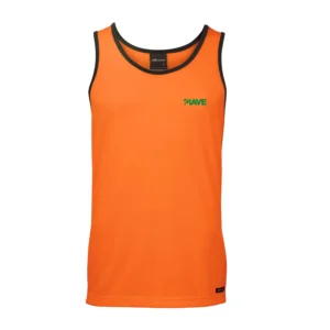 Piave HiVis Contrast Safety Singlet - Orange