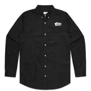 Crema Oxford Shirt Black