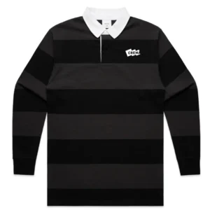 Crema SPA Striped Rugby Top