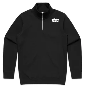 Crema SPA Half Zip Stencil Sweater