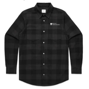 SG Post Post Tensioning Flannel Check  Shirt