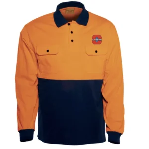 Cambar Precast Jersey Long Sleeve HiVis  Polo