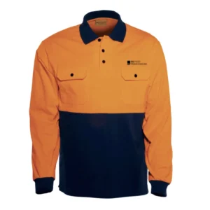 SG Post Tensioning Jersey Long Sleeve  HiVis Polo