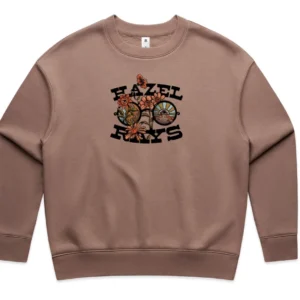 Hazel Rays Relaxed Womens Crew