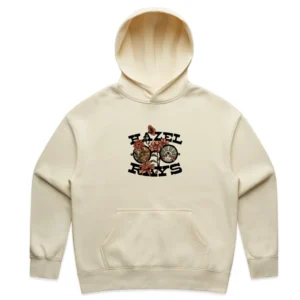 Hazel Rays Relaxed Womens Hoodie