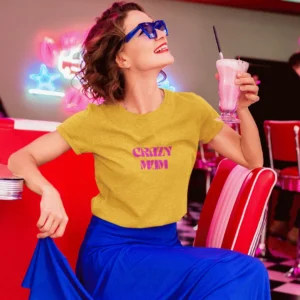 CRAZY MUM Tee