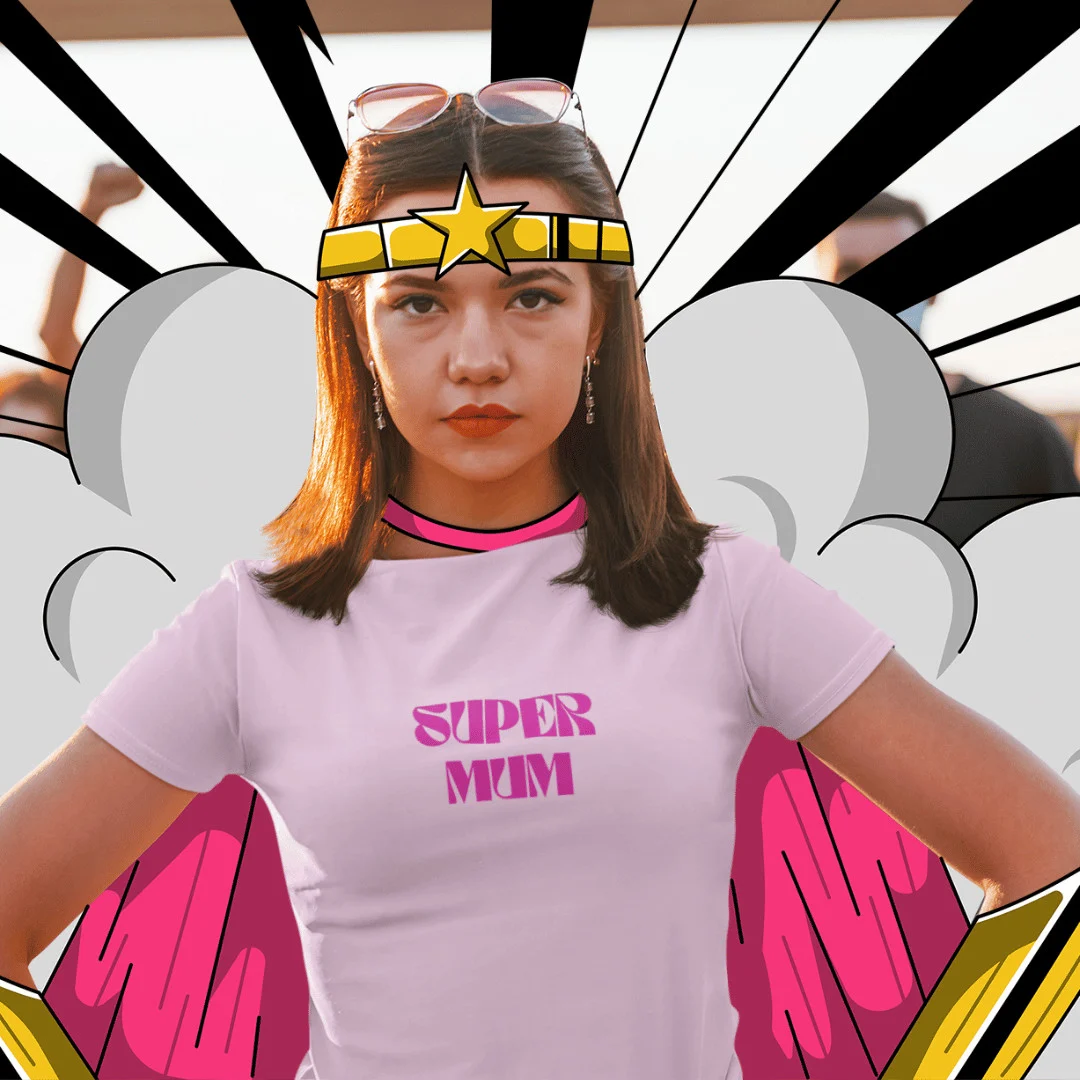 SUPER MUM Tee