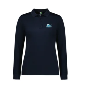 Torquay Angling Club Long Sleeve Action  Polo - Womens