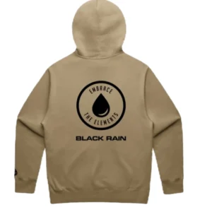 SKU: 0051 Mens Black Rain Drop 3 Heavy Hood