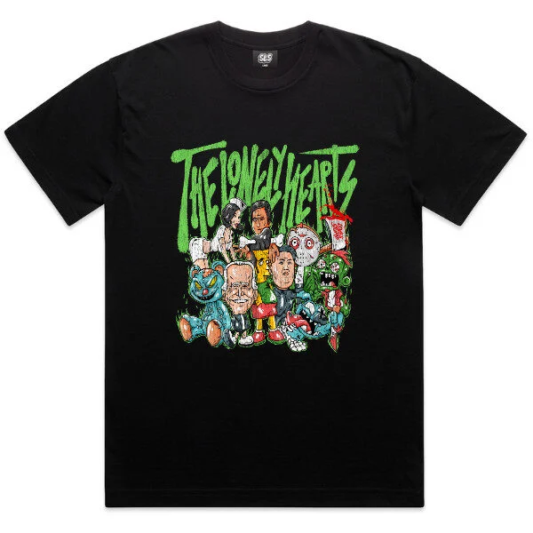 The Lonely Hearts Up Front Block Tee