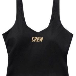 Bodhi & Co. CREW Womens Active Bra Tank Black