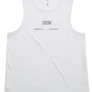 Bodhi & Co. CREW SFM Womens Martina Tank White